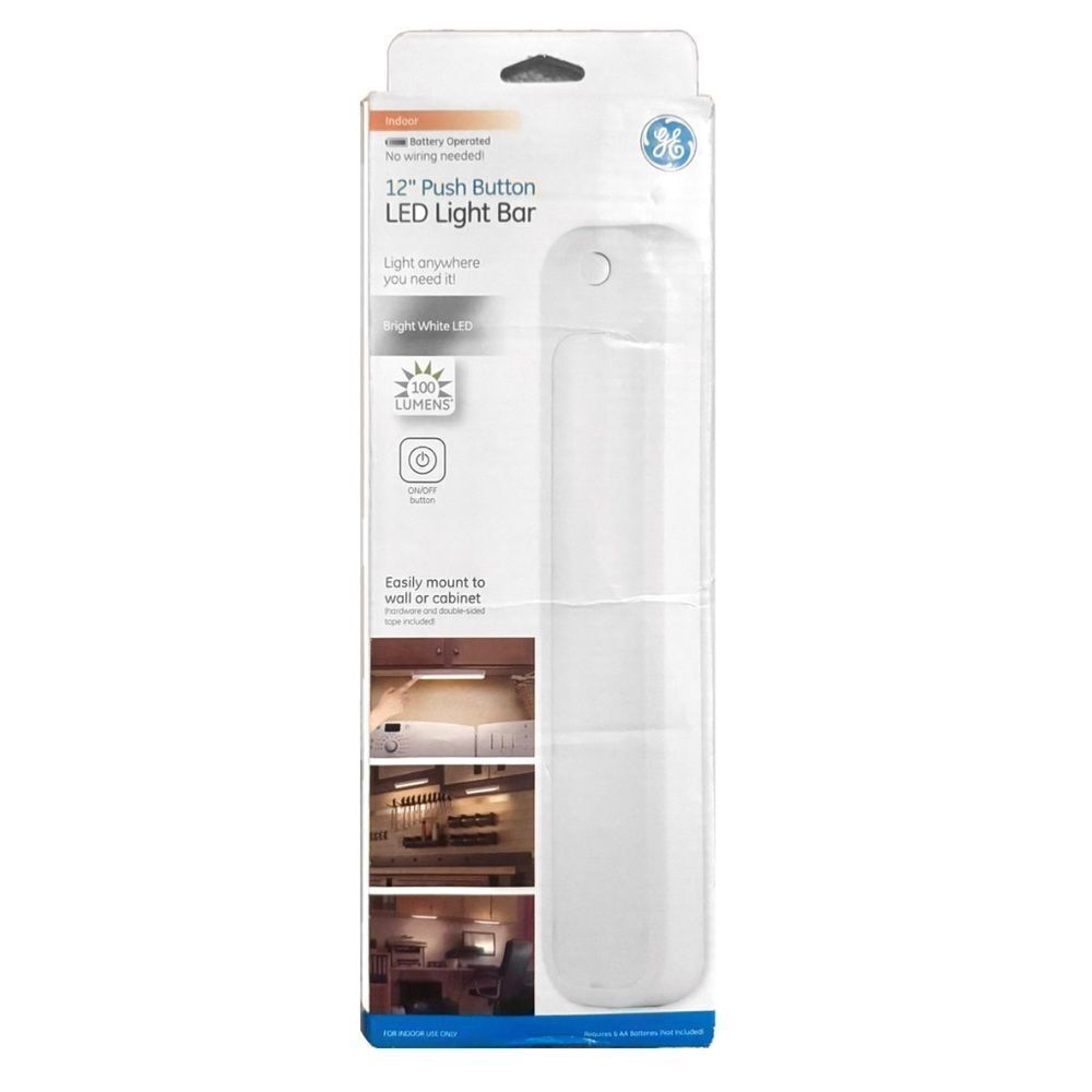 GE 12" Push Button LED Light Bar